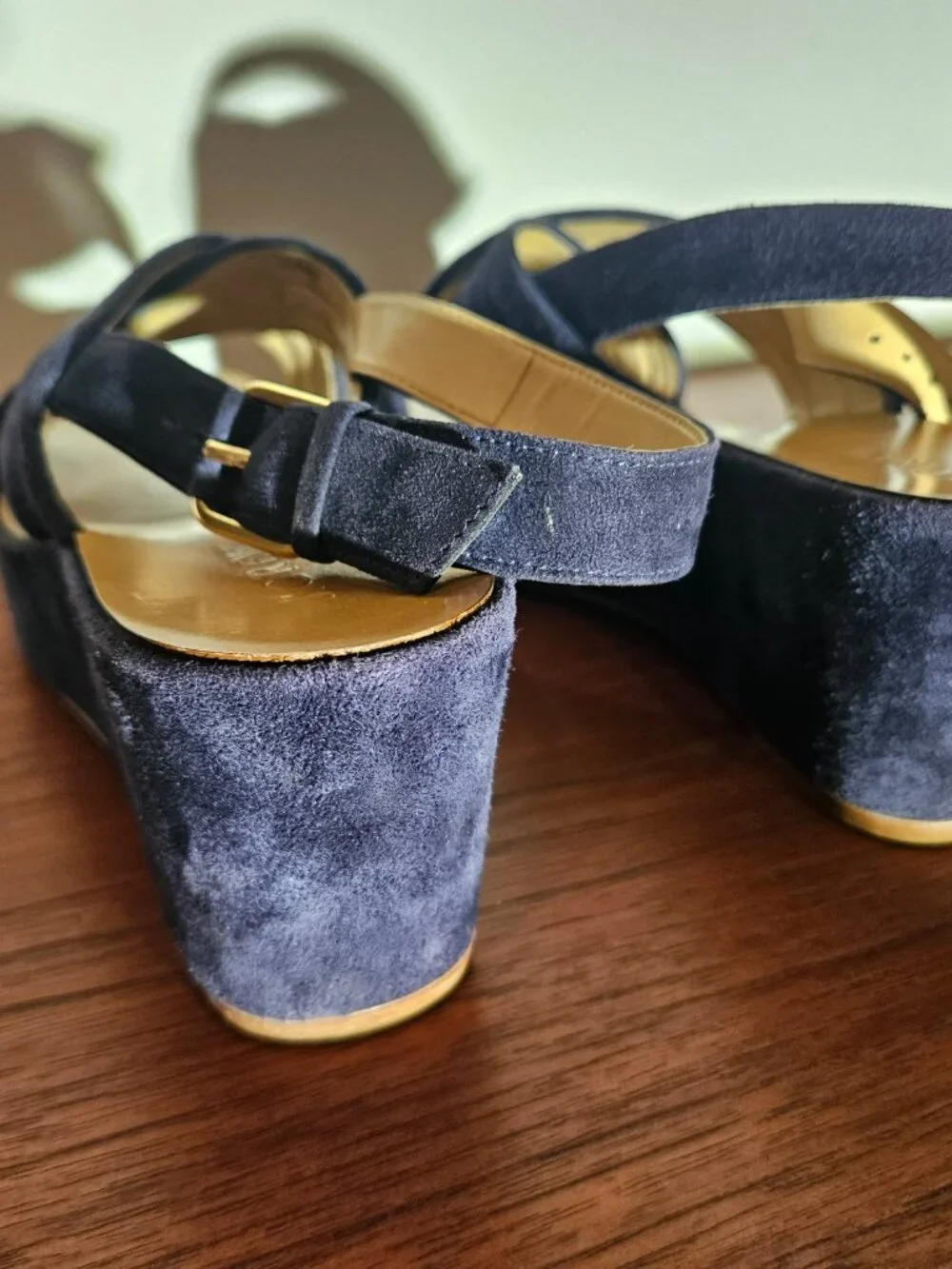 J. Crew Marcie suede platform sandals